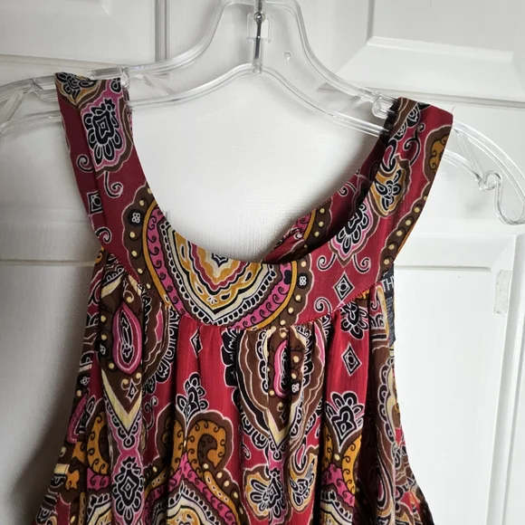 A WILD THYME Women Print Tunic/Dress Size Large - Picture 4 of 9